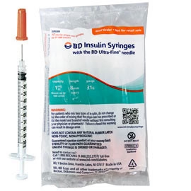 Insulin Needles 1 CC 30G
